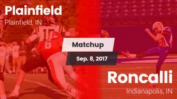 Matchup: Plainfield High vs. Roncalli  2017