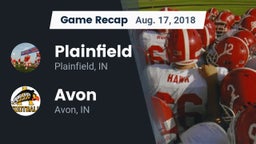 Recap: Plainfield  vs. Avon  2018