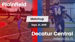 Matchup: Plainfield High vs. Decatur Central  2018
