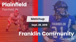 Matchup: Plainfield High vs. Franklin Community  2018