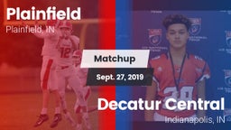Matchup: Plainfield High vs. Decatur Central  2019