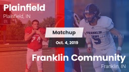 Matchup: Plainfield High vs. Franklin Community  2019