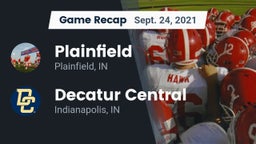 Recap: Plainfield  vs. Decatur Central  2021