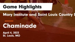 Mary Institute and Saint Louis Country Day School vs Chaminade  Game Highlights - April 4, 2023