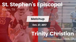 Matchup: St. Stephen's vs. Trinity Christian  2017