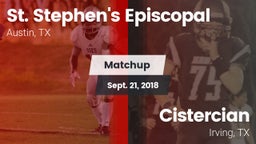 Matchup: St. Stephen's vs. Cistercian  2018