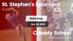 Matchup: St. Stephen's vs. Casady School 2018