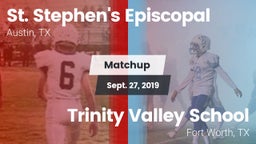 Matchup: St. Stephen's vs. Trinity Valley School 2019