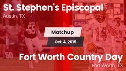 Matchup: St. Stephen's vs. Fort Worth Country Day  2019