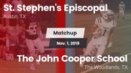 Matchup: St. Stephen's vs. The John Cooper School 2019
