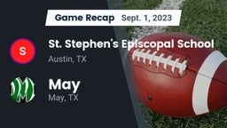 Recap: St. Stephen's Episcopal School vs. May  2023