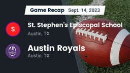 Recap: St. Stephen's Episcopal School vs. Austin Royals 2023
