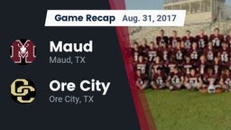Recap: Maud  vs. Ore City  2017