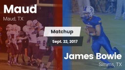 Matchup: Maud  vs. James Bowie  2017