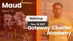 Matchup: Maud  vs. Gateway Charter Academy  2017