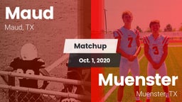 Matchup: Maud  vs. Muenster  2020