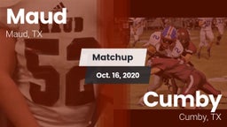 Matchup: Maud  vs. Cumby  2020