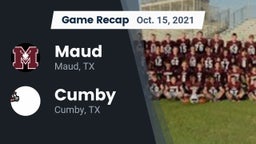 Recap: Maud  vs. Cumby  2021