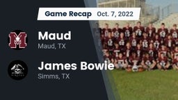 Recap: Maud  vs. James Bowie  2022