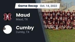 Recap: Maud  vs. Cumby  2022