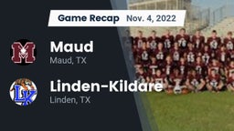 Recap: Maud  vs. Linden-Kildare  2022