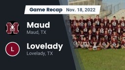 Recap: Maud  vs. Lovelady  2022
