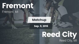 Matchup: Fremont  vs. Reed City  2016