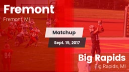 Matchup: Fremont  vs. Big Rapids  2017