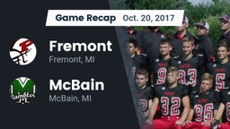 Recap: Fremont  vs. McBain  2017