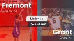 Matchup: Fremont  vs. Grant  2018