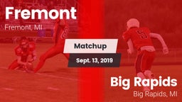 Matchup: Fremont  vs. Big Rapids  2019