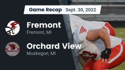 Recap: Fremont  vs. Orchard View  2022