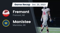 Recap: Fremont  vs. Manistee  2023