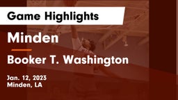 Minden  vs Booker T. Washington  Game Highlights - Jan. 12, 2023