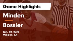 Minden  vs Bossier  Game Highlights - Jan. 30, 2023