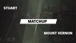 Matchup: Stuart  vs. Mount Vernon  2016