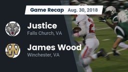 Recap: Justice  vs. James Wood  2018