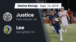 Recap: Justice  vs. Lee  2018