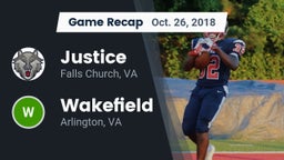 Recap: Justice  vs. Wakefield  2018