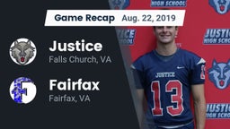 Recap: Justice  vs. Fairfax  2019