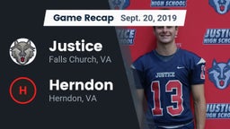 Recap: Justice  vs. Herndon  2019
