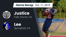 Recap: Justice  vs. Lee  2019