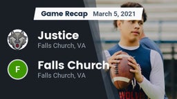 Recap: Justice  vs. Falls Church  2021