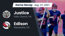 Recap: Justice  vs. Edison  2021