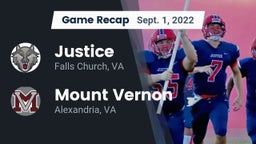 Recap: Justice  vs. Mount Vernon   2022