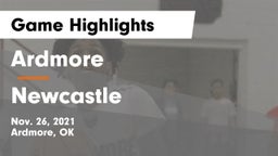 Ardmore  vs Newcastle  Game Highlights - Nov. 26, 2021