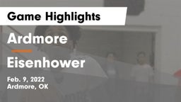 Ardmore  vs Eisenhower  Game Highlights - Feb. 9, 2022