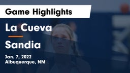 La Cueva  vs Sandia  Game Highlights - Jan. 7, 2022