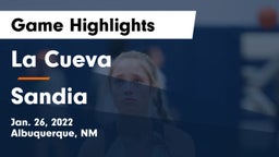 La Cueva  vs Sandia  Game Highlights - Jan. 26, 2022