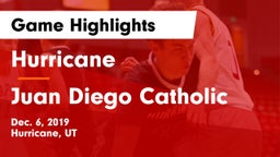 Hurricane  vs Juan Diego Catholic  Game Highlights - Dec. 6, 2019